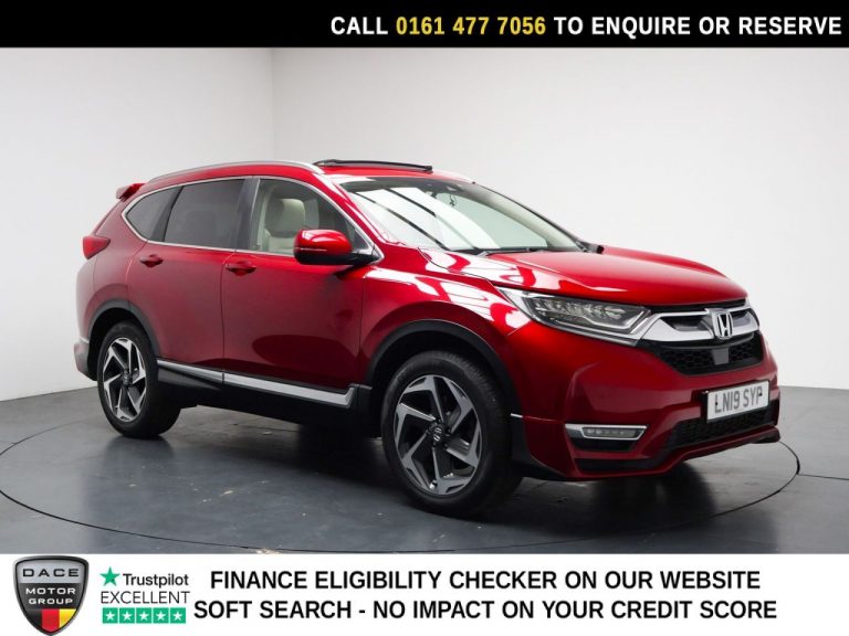 Used 2019 RED HONDA CR-V SUV 1.5 VTEC Turbo EX SUV 5dr Petrol CVT 4WD Euro 6 (193 ps) PETROL (reg. 2019-03-13) (Automatic) for sale in Stockport