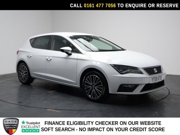 Used 2019 WHITE SEAT LEON Hatchback 2.0 TSI XCELLENCE Lux Hatchback 5dr Petrol DSG Euro 6 (s/s) (190 ps) PETROL (reg. 2019-03-01) (Automatic) for sale in Stockport