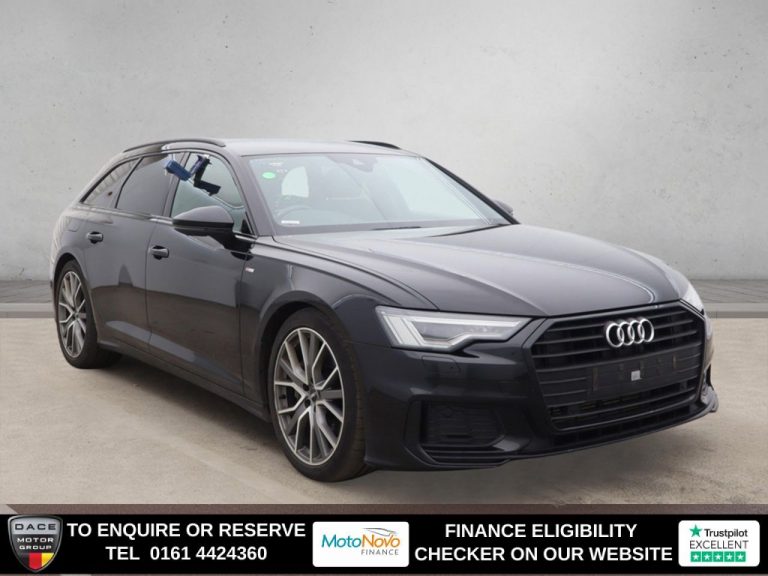Used 2020 BLACK AUDI A6 AVANT Estate 2.0 TFSI 45 Black Edition Avant 5dr Estate Petrol S Tronic quattro Euro 6 (s/s) (245 ps) PETROL (reg. 2020-03-05) (Automatic) for sale in Stockport