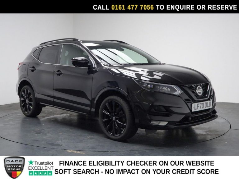 Used 2020 BLACK NISSAN QASHQAI SUV 1.3 DIG-T n-tec SUV 5dr Petrol DCT Auto Euro 6 (s/s) (160 ps) PETROL (reg. 2020-09-05) (Automatic) for sale in Stockport