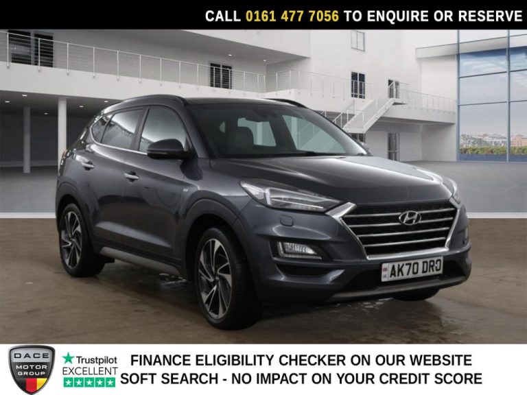 Used 2020 GREY HYUNDAI TUCSON SUV 1.6 CRDi MHEV Premium SE SUV 5dr Diesel Hybrid DCT Euro 6 (s/s) (136 ps) DIESEL HYBRID (reg. 2020-10-16) (Automatic) for sale in Stockport