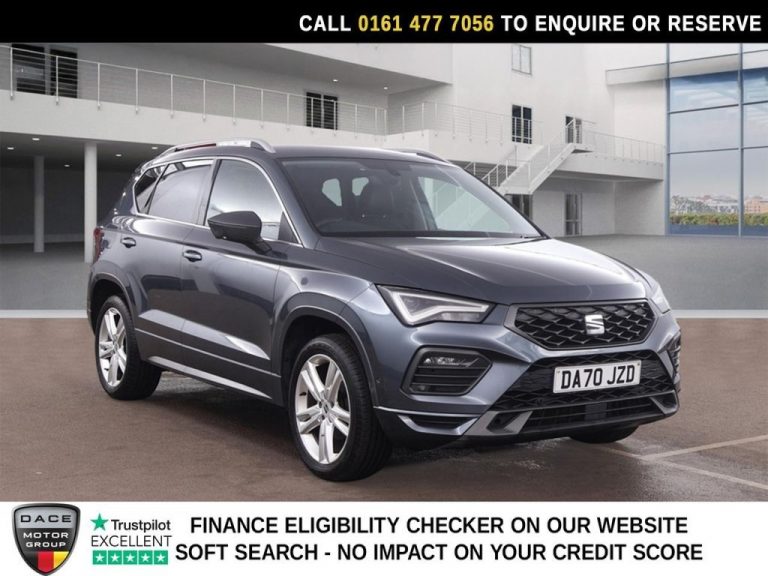 Used 2020 GREY SEAT ATECA SUV 1.5 TSI EVO FR SUV 5dr Petrol DSG Euro 6 (s/s) (150 ps) PETROL (reg. 2020-10-31) (Automatic) for sale in Stockport