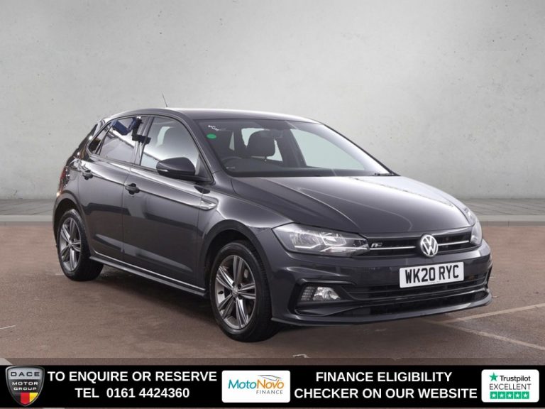 Used 2020 GREY VOLKSWAGEN POLO Hatchback 1.0 TSI GPF R-Line Hatchback 5dr Petrol DSG Euro 6 (s/s) (115 ps) PETROL (reg. 2020-03-04) (Automatic) for sale in Stockport