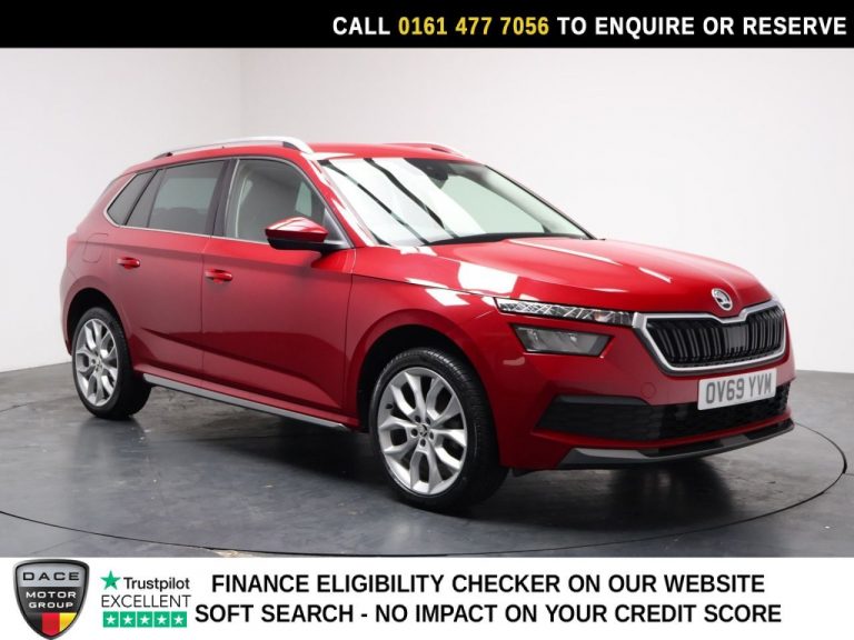 Used 2020 RED SKODA KAMIQ SUV 1.5 TSI ACT SE L SUV 5dr Petrol DSG Euro 6 (s/s) (150 ps) PETROL (reg. 2020-02-26) (Automatic) for sale in Stockport