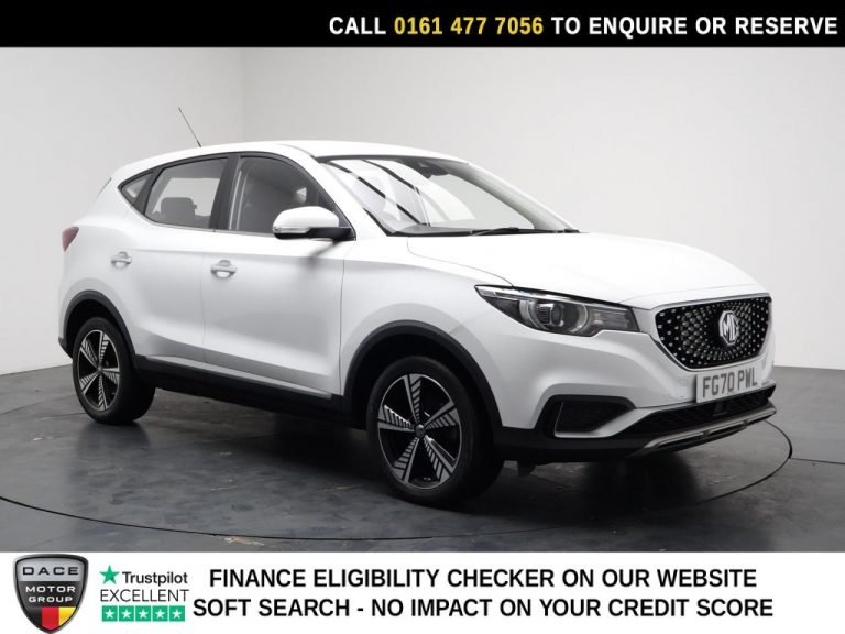 Used 2020 WHITE MG MG ZS SUV 44.5kWh Excite SUV 5dr Electric Auto (143 ps) ELECTRIC (reg. 2020-09-29) (Automatic) for sale in Stockport