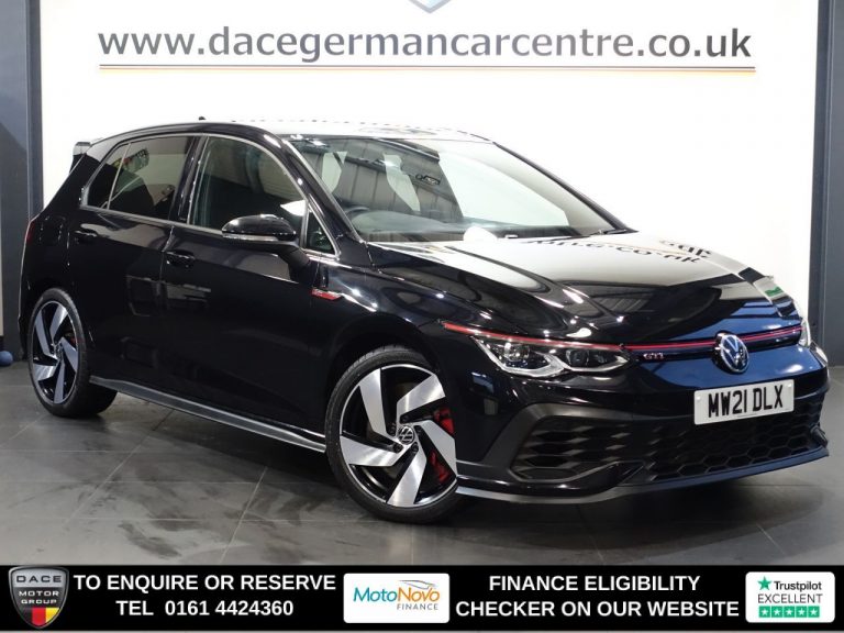 Used 2021 BLACK VOLKSWAGEN GOLF Hatchback 2.0 TSI GTI Clubsport Hatchback 5dr Petrol DSG Euro 6 (s/s) (300 ps) PETROL (reg. 2021-06-07) (Automatic) for sale in Stockport