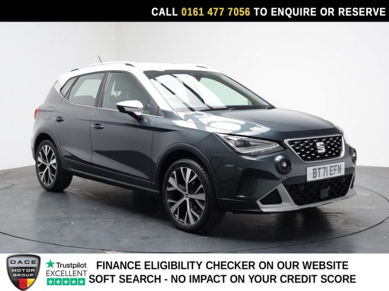 Used 2021 GREEN SEAT ARONA SUV 1.0 TSI XPERIENCE Lux SUV 5dr Petrol DSG Euro 6 (s/s) (110 ps) PETROL (reg. 2021-12-02) (Automatic) for sale in Stockport