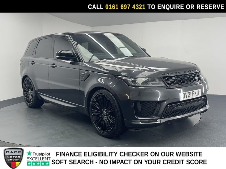 Used 2021 GREY LAND ROVER RANGE ROVER SPORT SUV 3.0 D300 MHEV HSE Dynamic Black SUV 5dr Diesel Auto 4WD Euro 6 (s/s) (300 ps) DIESEL (reg. 2021-05-28) (Automatic) for sale in Stockport