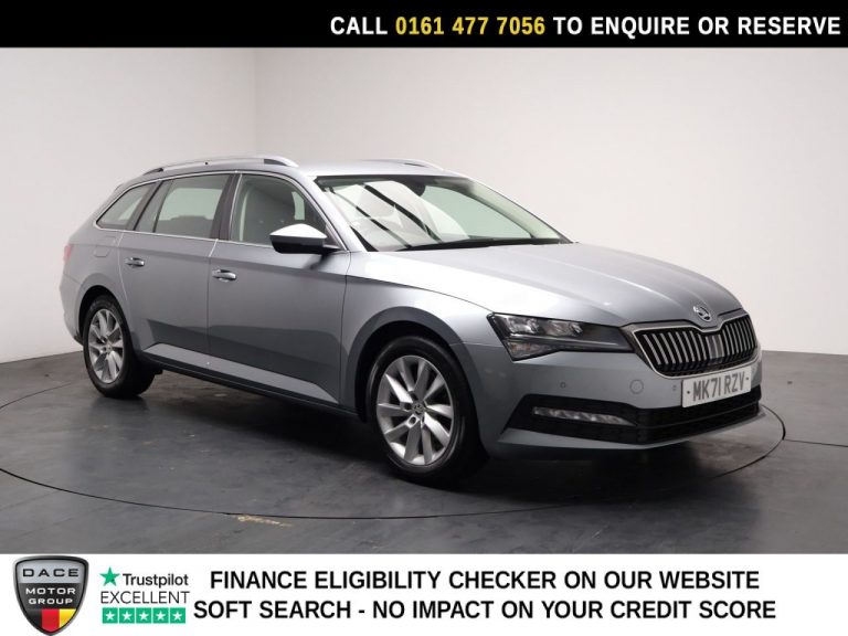 Used 2021 GREY SKODA SUPERB Estate 2.0 TDI SE Estate 5dr Diesel DSG Euro 6 (s/s) (122 ps) DIESEL (reg. 2021-09-07) (Automatic) for sale in Stockport