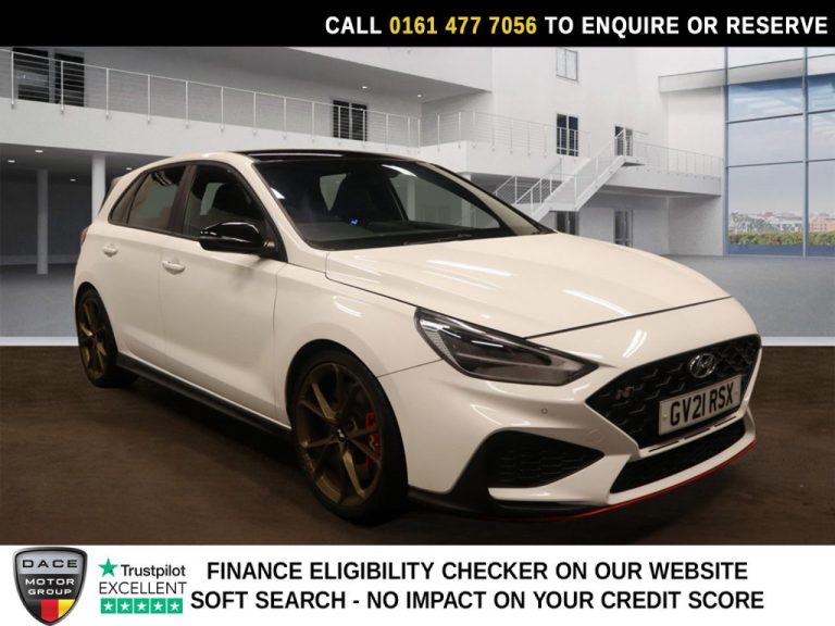 Used 2021 WHITE HYUNDAI I30 Hatchback 2.0 T-GDi N Performance Hatchback 5dr Petrol DCT Euro 6 (s/s) (280 ps) PETROL (reg. 2021-06-24) (Automatic) for sale in Stockport