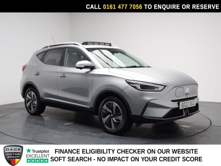 Used 2022 SILVER MG MG ZS SUV 72.6kWh Trophy Long Range SUV 5dr Electric Auto (156 ps) ELECTRIC (reg. 2022-06-23) (Automatic) for sale in Stockport