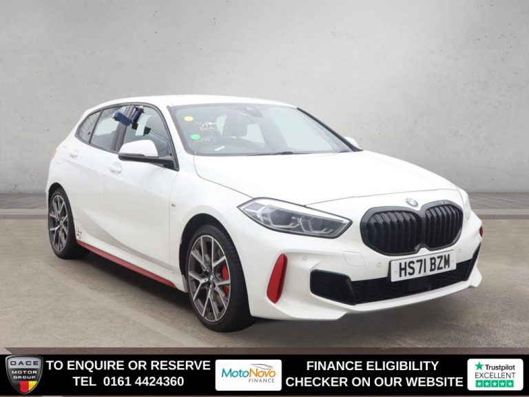 Used 2022 WHITE BMW 1 SERIES Hatchback 2.0 128ti (LCP) Hatchback 5dr Petrol Auto Euro 6 (s/s) (265 ps) PETROL (reg. 2022-02-28) (Automatic) for sale in Stockport