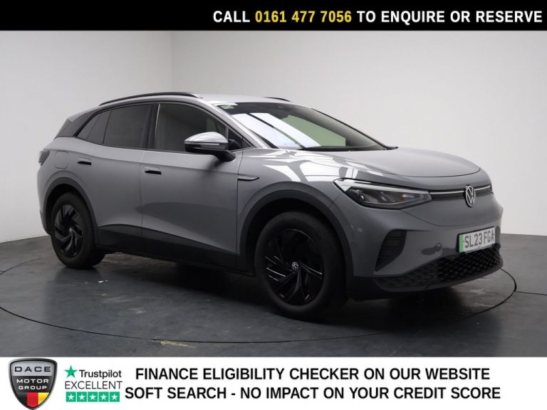 Used 2023 GREY VOLKSWAGEN ID.4 SUV Pure 52kWh Life SUV 5dr Electric Auto (148 ps) ELECTRIC (reg. 2023-04-30) (Automatic) for sale in Stockport