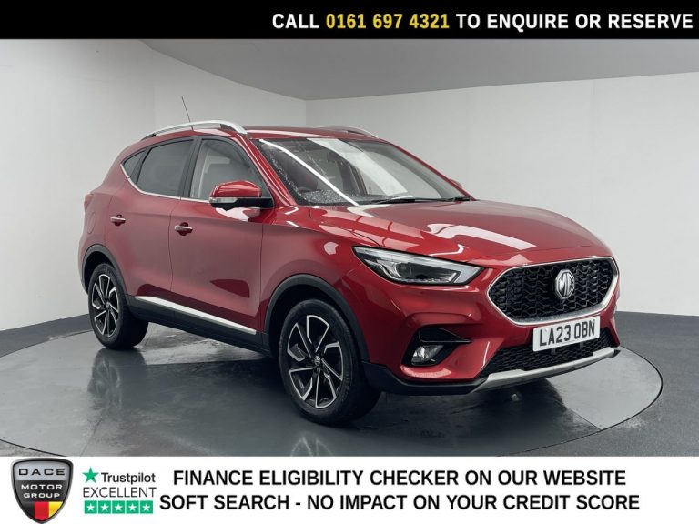 Used 2023 RED MG MG ZS SUV 1.0 T-GDI Exclusive SUV 5dr Petrol Auto Euro 6 (111 ps) PETROL (reg. 2023-04-28) (Automatic) for sale in Stockport