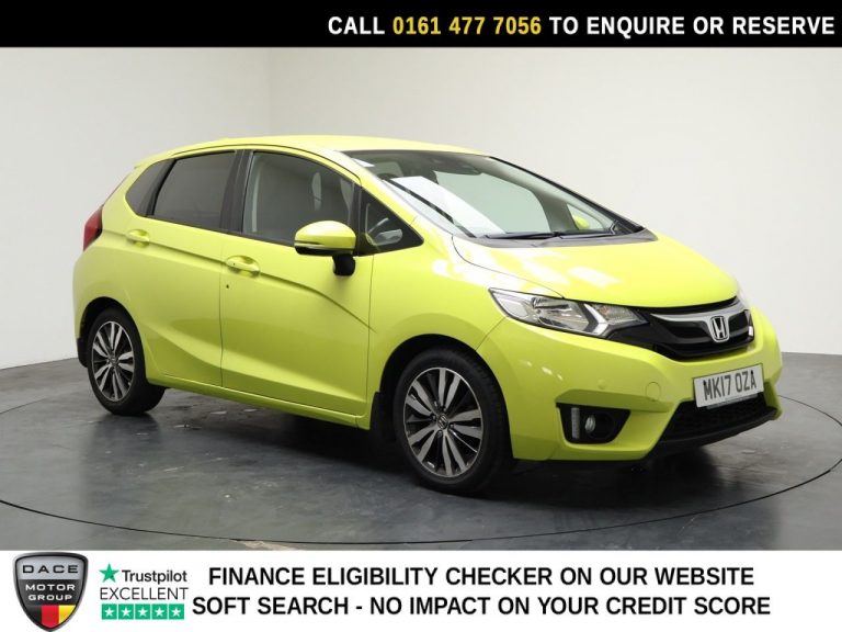 Used 2017 YELLOW HONDA JAZZ Hatchback 1.3 i-VTEC EX Hatchback 5dr Petrol CVT Euro 6 (s/s) (102 ps) PETROL (reg. 2017-03-29) (Automatic) for sale in Stockport