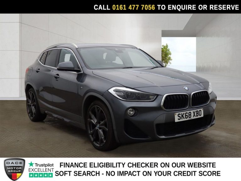 Used 2018 GREY BMW X2 SUV 2.0 20d M Sport X SUV 5dr Diesel Auto xDrive Euro 6 (s/s) (190 ps) DIESEL (reg. 2018-09-22) (Automatic) for sale in Stockport