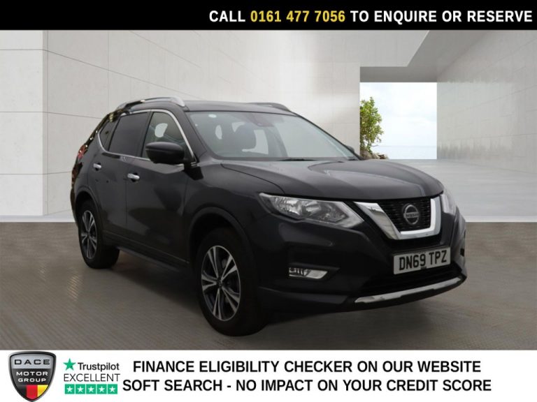 Used 2019 BLACK NISSAN X-TRAIL SUV 1.3 DIG-T N-Connecta SUV 5dr Petrol DCT Auto Euro 6 (s/s) (160 ps) PETROL (reg. 2019-10-25) (Automatic) for sale in Stockport