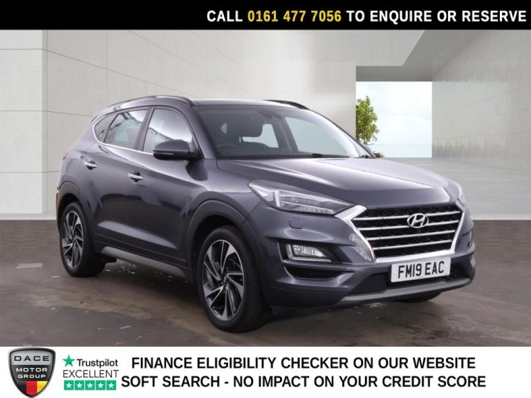 Used 2019 GREY HYUNDAI TUCSON SUV 1.6 T-GDi Premium SE SUV 5dr Petrol DCT Euro 6 (s/s) (177 ps) PETROL (reg. 2019-05-30) (Automatic) for sale in Stockport