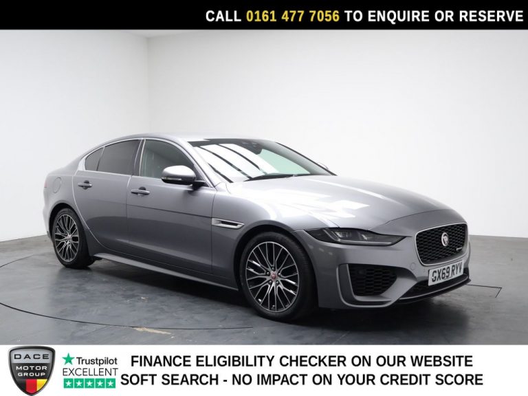 Used 2019 GREY JAGUAR XE Saloon 2.0 P250i R-Dynamic S Saloon 4dr Petrol Auto Euro 6 (s/s) (250 ps) PETROL (reg. 2019-09-25) (Automatic) for sale in Stockport