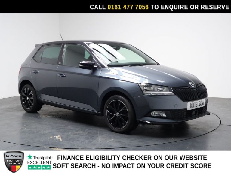 Used 2019 GREY SKODA FABIA Hatchback 1.0 TSI Monte Carlo Hatchback 5dr Petrol DSG Euro 6 (s/s) (110 ps) PETROL (reg. 2019-05-10) (Automatic) for sale in Stockport