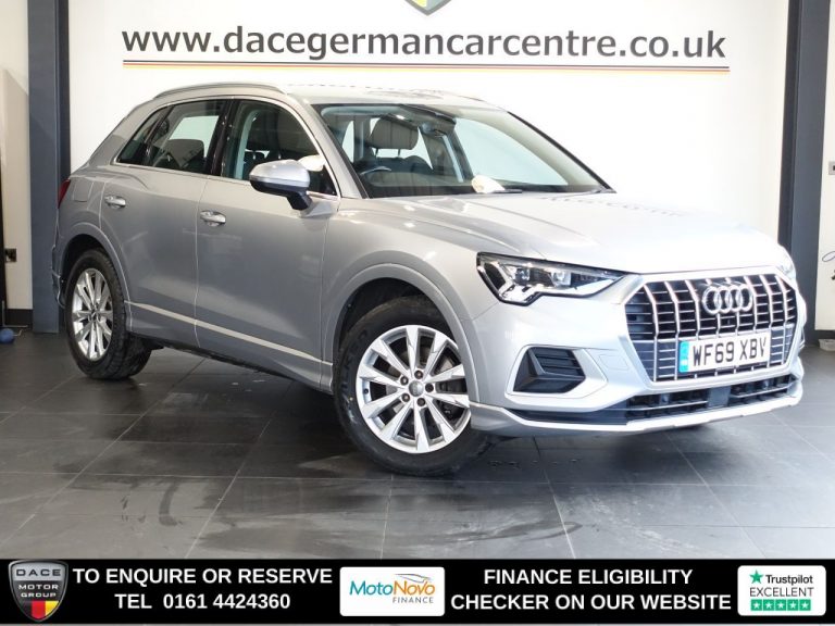 Used 2019 SILVER AUDI Q3 SUV 2.0 TDI 35 Sport SUV 5dr Diesel S Tronic Euro 6 (s/s) (150 ps) DIESEL (reg. 2019-09-30) (Automatic) for sale in Stockport
