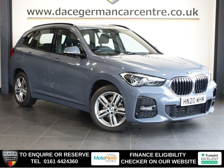 Used 2020 GREY BMW X1 SUV 1.5 18i M Sport SUV 5dr Petrol DCT sDrive Euro 6 (s/s) (140 ps) PETROL (reg. 2020-07-17) (Automatic) for sale in Stockport