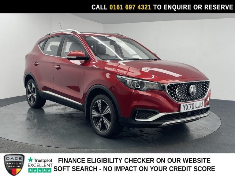 Used 2020 RED MG MG ZS SUV 44.5kWh Exclusive SUV 5dr Electric Auto (143 ps) ELECTRIC (reg. 2020-09-04) (Automatic) for sale in Stockport