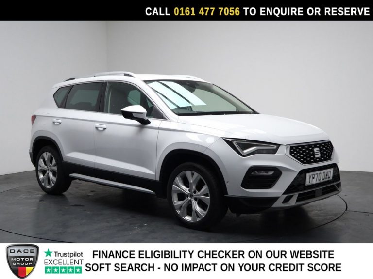 Used 2020 WHITE SEAT ATECA SUV 1.5 TSI EVO XPERIENCE SUV 5dr Petrol DSG Euro 6 (s/s) (150 ps) PETROL (reg. 2020-09-29) (Automatic) for sale in Stockport