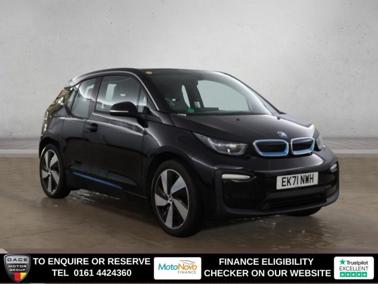 Used 2021 BLACK BMW I3 Hatchback 42.2kWh Hatchback 5dr Electric Auto (170 ps) ELECTRIC (reg. 2021-10-14) (Automatic) for sale in Stockport