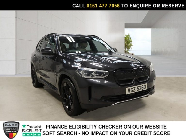 Used 2021 GREY BMW IX3 SUV 80kWh Premier Edition Pro SUV 5dr Electric Auto (286 ps) ELECTRIC (reg. 2021-10-29) (Automatic) for sale in Stockport
