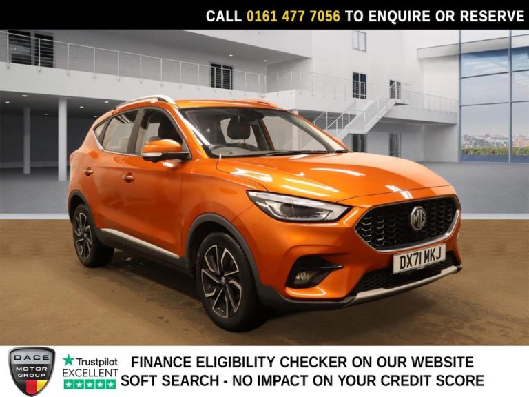 Used 2021 ORANGE MG MG ZS SUV 1.0 T-GDI Exclusive SUV 5dr Petrol Auto Euro 6 (111 ps) PETROL (reg. 2021-11-24) (Automatic) for sale in Stockport