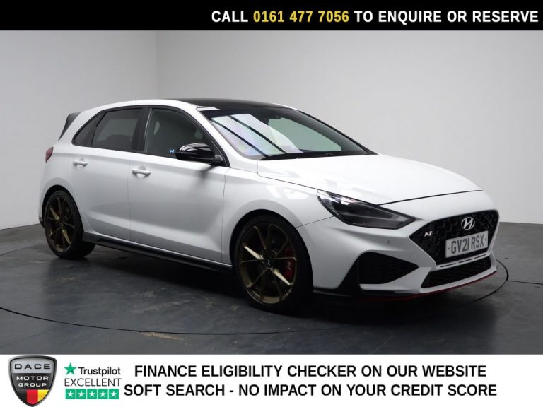 Used 2021 WHITE HYUNDAI I30 Hatchback 2.0 T-GDi N Performance Hatchback 5dr Petrol DCT Euro 6 (s/s) (280 ps) PETROL (reg. 2021-06-24) (Automatic) for sale in Stockport