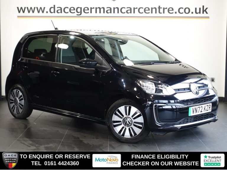 Used 2022 BLACK VOLKSWAGEN e-up! Hatchback 36.8kWh e-up! Hatchback 5dr Electric Auto (82 ps) ELECTRIC (reg. 2022-12-30) (Automatic) for sale in Stockport