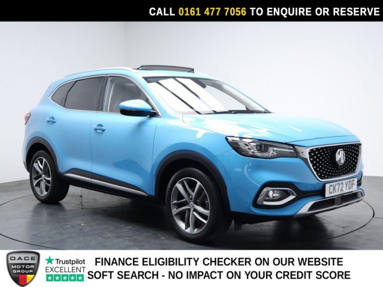 Used 2022 BLUE MG MG HS SUV 1.5 T-GDI Exclusive SUV 5dr Petrol DCT Euro 6 (s/s) (162 ps) PETROL (reg. 2022-10-31) (Automatic) for sale in Stockport