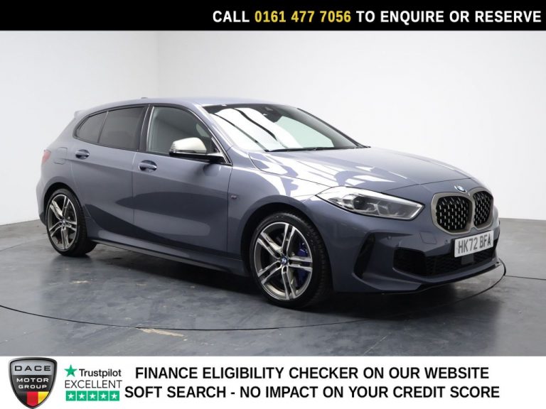 Used 2022 GREY BMW 1 SERIES Hatchback 2.0 M135i Hatchback 5dr Petrol Auto xDrive Euro 6 (s/s) (306 ps) PETROL (reg. 2022-10-31) (Automatic) for sale in Stockport