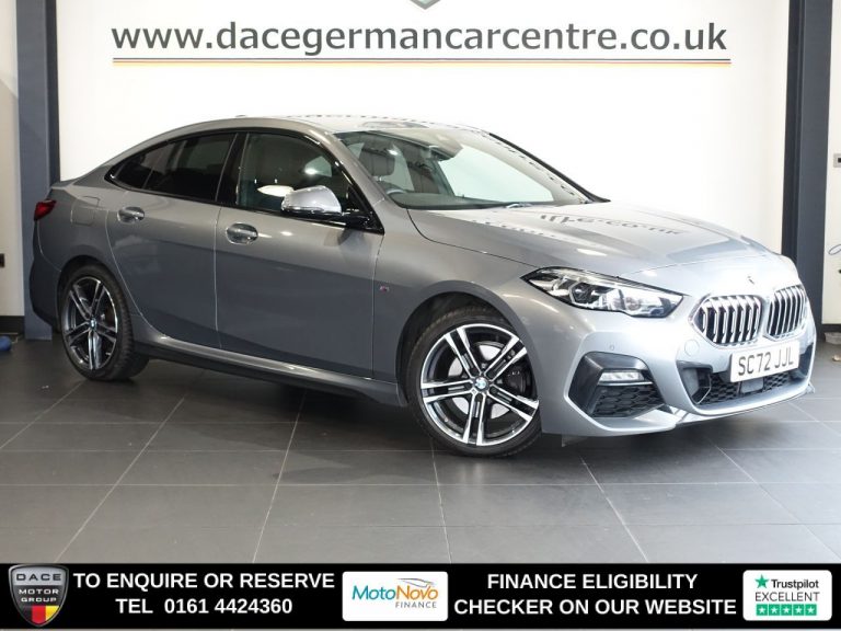 Used 2022 GREY BMW 2 SERIES GRAN COUPE Saloon 2.0 218d M Sport Saloon 4dr Diesel Auto Euro 6 (s/s) (150 ps) DIESEL (reg. 2022-09-30) (Automatic) for sale in Stockport