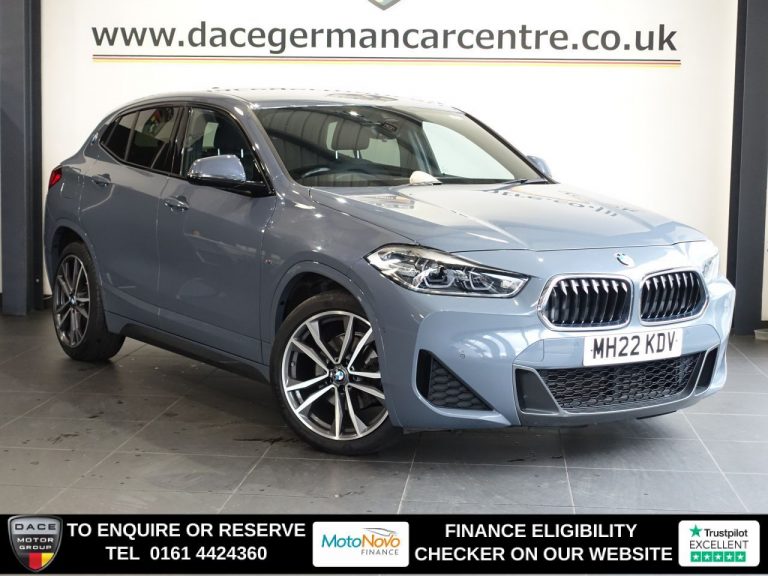 Used 2022 GREY BMW X2 SUV 1.5 18i M Sport SUV 5dr Petrol DCT sDrive Euro 6 (s/s) (136 ps) PETROL (reg. 2022-08-23) (Automatic) for sale in Stockport