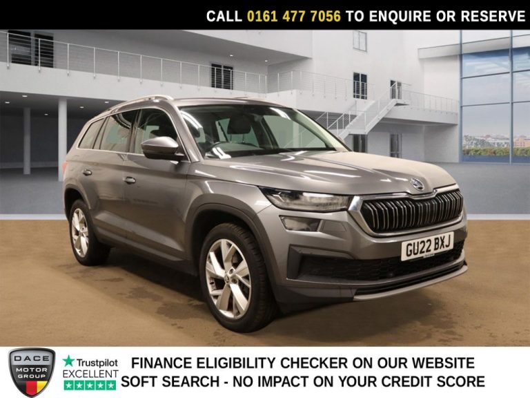 Used 2022 GREY SKODA KODIAQ SUV 1.5 TSI ACT SE L SUV 5dr Petrol DSG Euro 6 (s/s) (7 Seat) (150 ps) PETROL (reg. 2022-03-13) (Automatic) for sale in Stockport