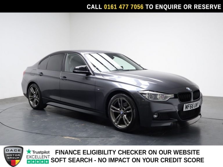 Used 2016 GREY BMW 3 SERIES Saloon 2.0 320d M Sport Saloon 4dr Diesel Auto Euro 6 (s/s) (190 ps) DIESEL (reg. 2016-09-09) (Automatic) for sale in Stockport
