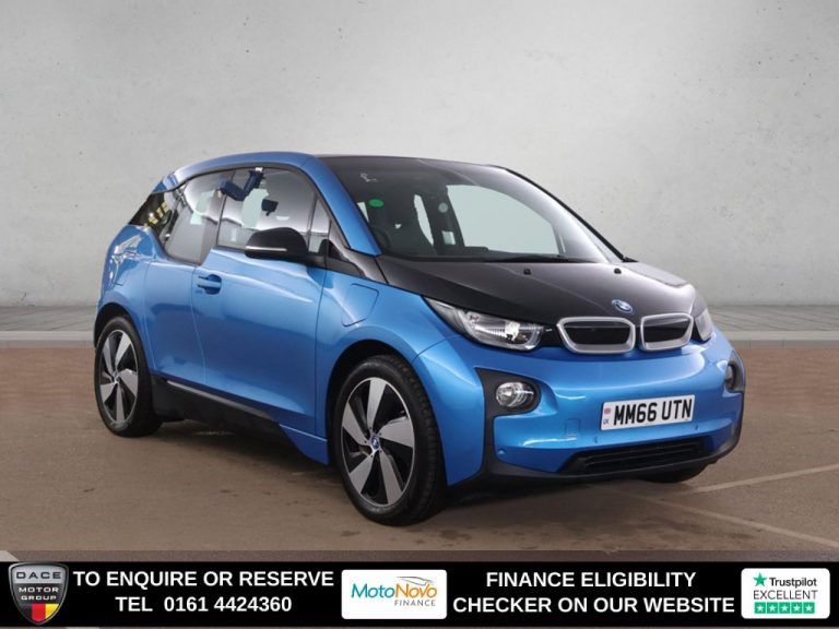 Used 2017 Multicolour BMW I3 Hatchback 33kWh Hatchback 5dr Petrol Plug-in Hybrid Auto Euro 6 (s/s) (Range Extender) (170 ps) PETROL PLUG-IN HYBRID (reg. 2017-01-10) (Automatic) for sale in Stockport