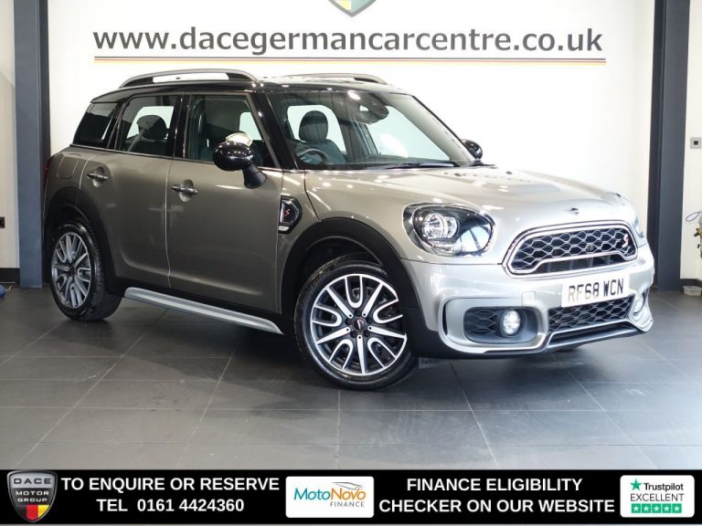 Used 2018 SILVER MINI COUNTRYMAN SUV 2.0 Cooper S Sport SUV 5dr Petrol Steptronic Euro 6 (s/s) (192 ps) PETROL (reg. 2018-12-21) (Automatic) for sale in Stockport