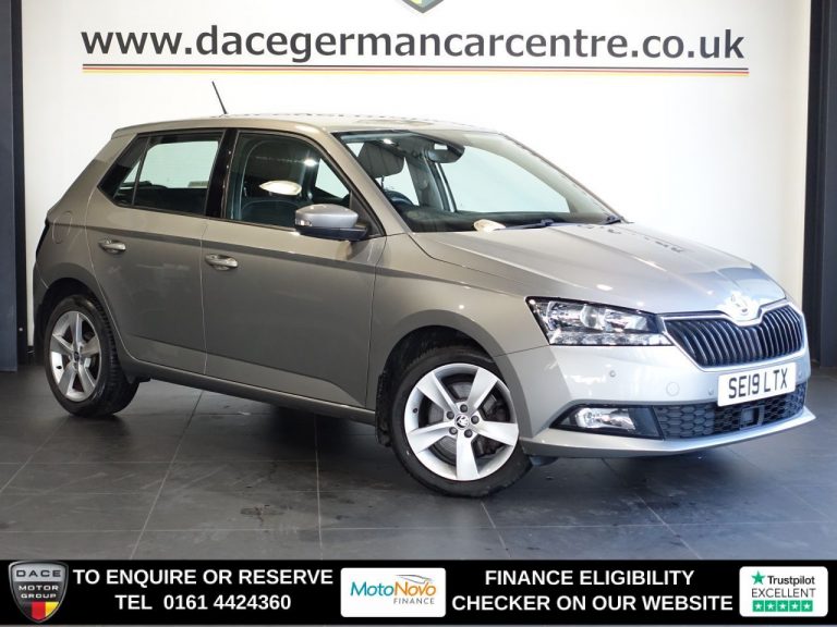 Used 2019 BEIGE SKODA FABIA Hatchback 1.0 TSI SE L Hatchback 5dr Petrol DSG Euro 6 (s/s) (110 ps) PETROL (reg. 2019-06-22) (Automatic) for sale in Stockport