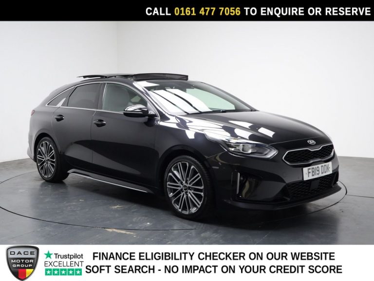 Used 2019 BLACK KIA PROCEED Estate 1.4 T-GDi GT-Line S Shooting Brake 5dr Petrol DCT Euro 6 (s/s) (138 bhp) PETROL (reg. 2019-08-01) (Automatic) for sale in Stockport