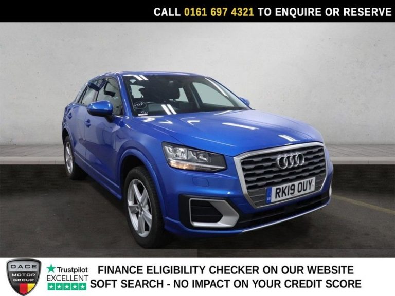Used 2019 BLUE AUDI Q2 SUV 1.5 TFSI CoD 35 Sport SUV 5dr Petrol S Tronic Euro 6 (s/s) (150 ps) PETROL (reg. 2019-03-08) (Automatic) for sale in Stockport