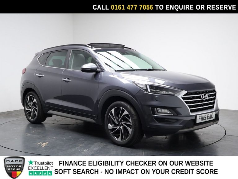 Used 2019 GREY HYUNDAI TUCSON SUV 1.6 T-GDi Premium SE SUV 5dr Petrol DCT Euro 6 (s/s) (177 ps) PETROL (reg. 2019-05-30) (Automatic) for sale in Stockport