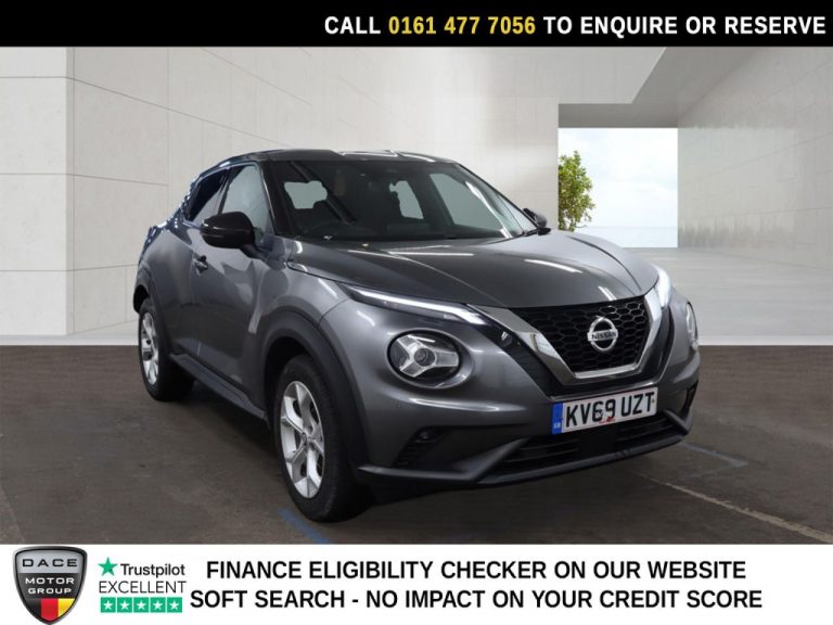 Used 2019 GREY NISSAN JUKE SUV 1.0 DIG-T N-Connecta SUV 5dr Petrol DCT Auto Euro 6 (s/s) (117 ps) PETROL (reg. 2019-11-28) (Automatic) for sale in Stockport