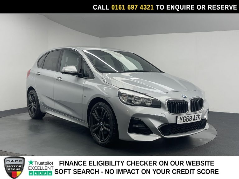Used 2019 SILVER BMW 2 SERIES ACTIVE TOURER MPV 2.0 218d M Sport MPV 5dr Diesel Auto Euro 6 (s/s) (150 ps) DIESEL (reg. 2019-01-31) (Automatic) for sale in Stockport