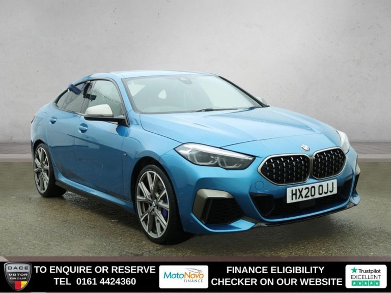 Used 2020 BLUE BMW 2 SERIES GRAN COUPE Saloon 2.0 M235i Saloon 4dr Petrol Auto xDrive Euro 6 (s/s) (306 ps) PETROL (reg. 2020-03-12) (Automatic) for sale in Stockport