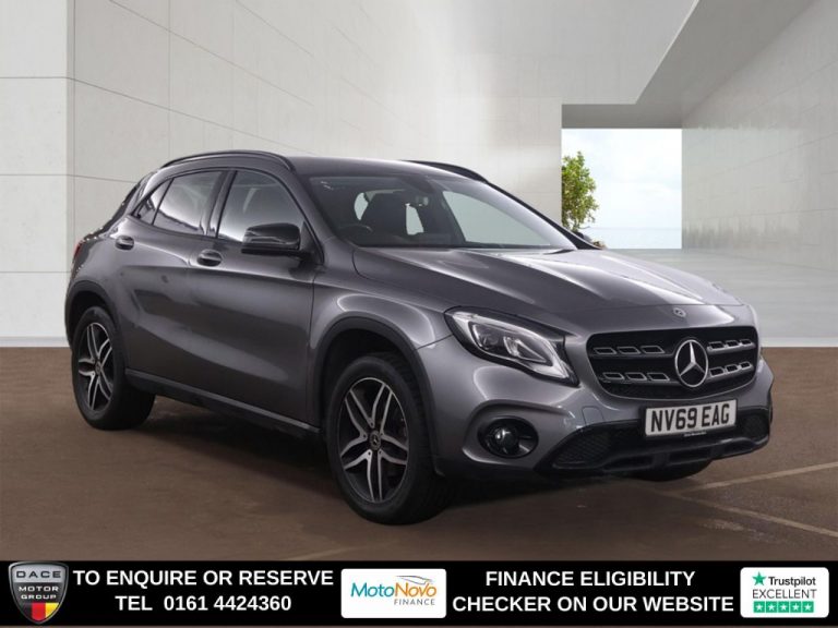 Used 2020 GREY MERCEDES-BENZ GLA SUV 1.6 GLA180 GPF Urban Edition SUV 5dr Petrol 7G-DCT Euro 6 (s/s) (122 ps) PETROL (reg. 2020-01-29) (Automatic) for sale in Stockport