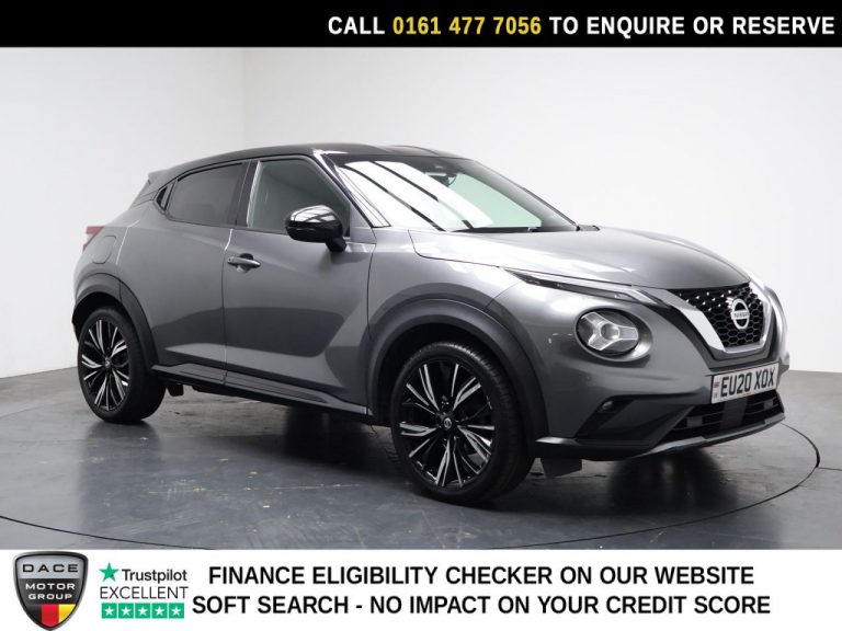 Used 2020 GREY NISSAN JUKE SUV 1.0 DIG-T Tekna+ SUV 5dr Petrol DCT Auto Euro 6 (s/s) (117 ps) PETROL (reg. 2020-03-20) (Automatic) for sale in Stockport